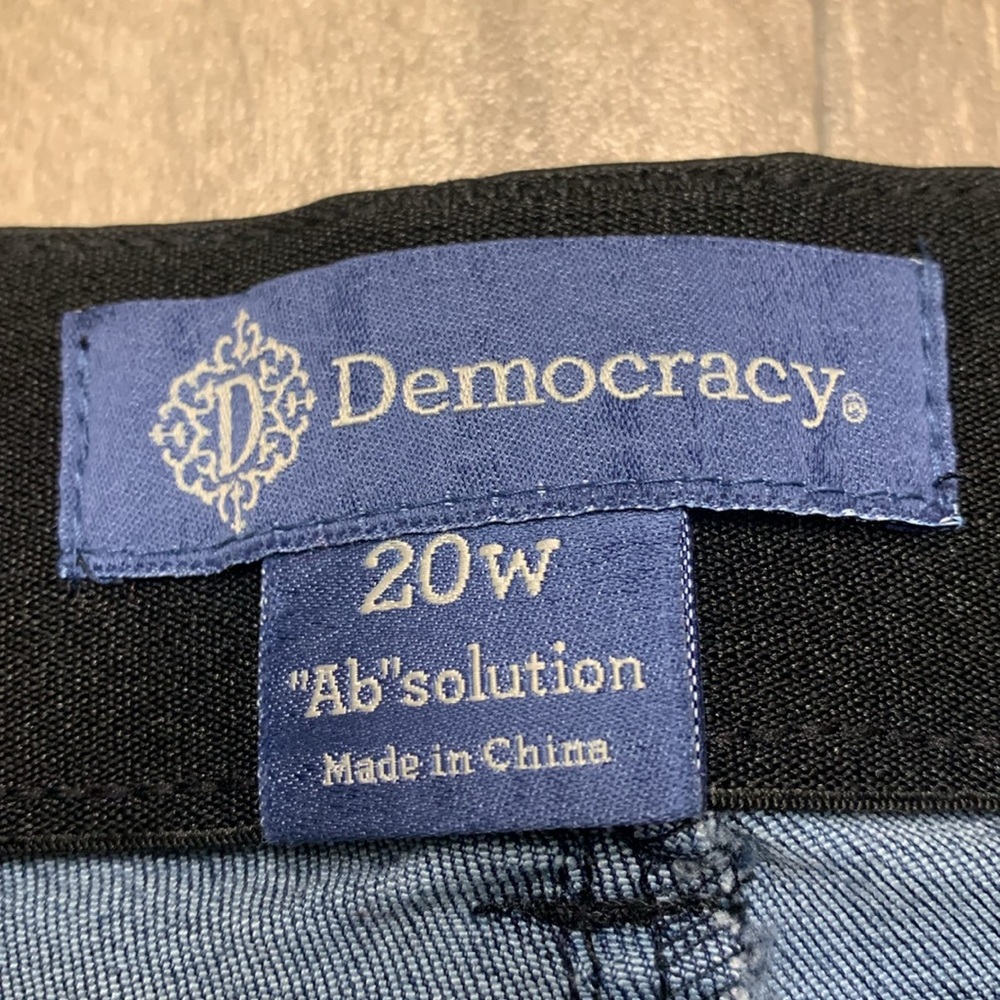 Womens Democracy “Ab Solution” Denim Jean Shorts‎ - Picture 5 of 7